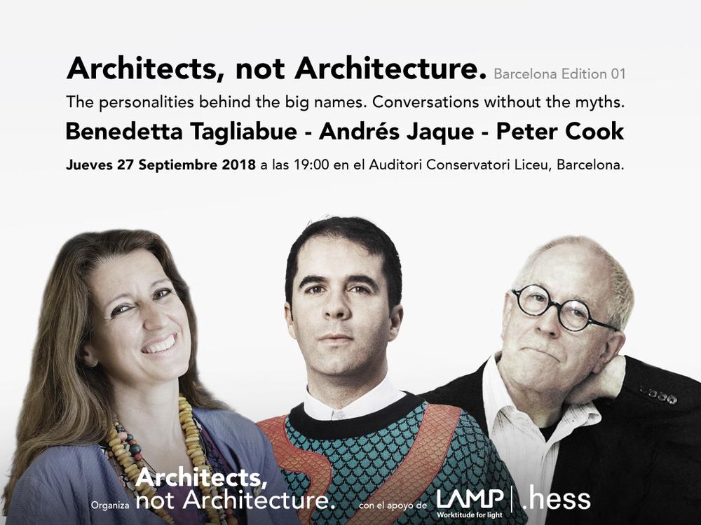 Architects, not Architecture ok Peter Cook