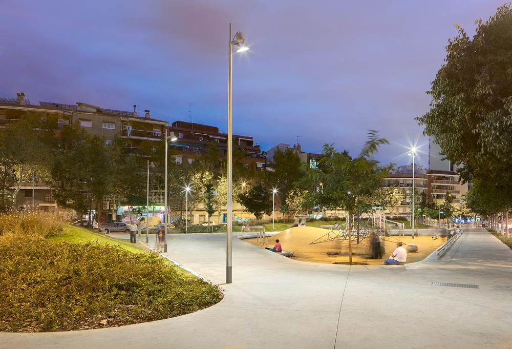 Reurbanización zonas verdes de Badalona