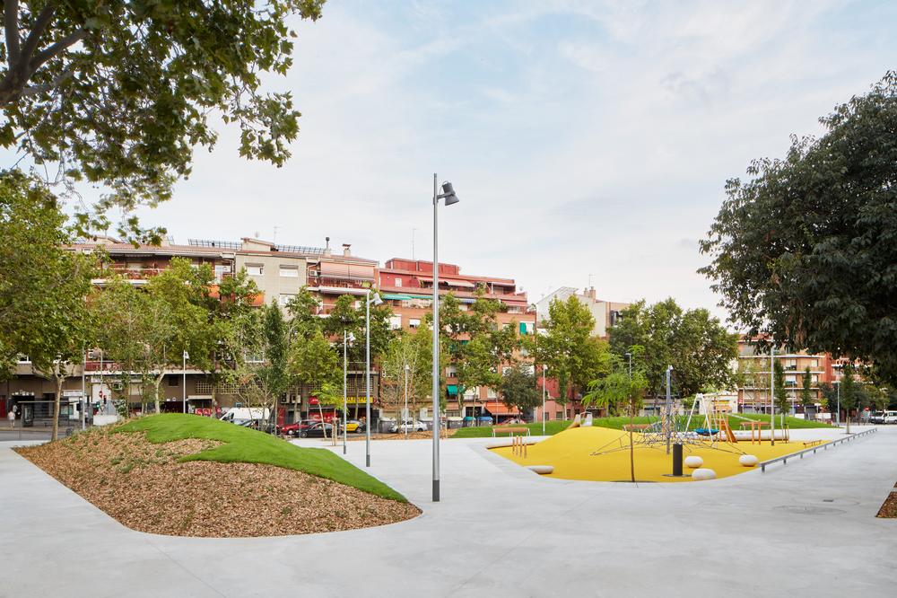 Reurbanización zonas verdes de Badalona