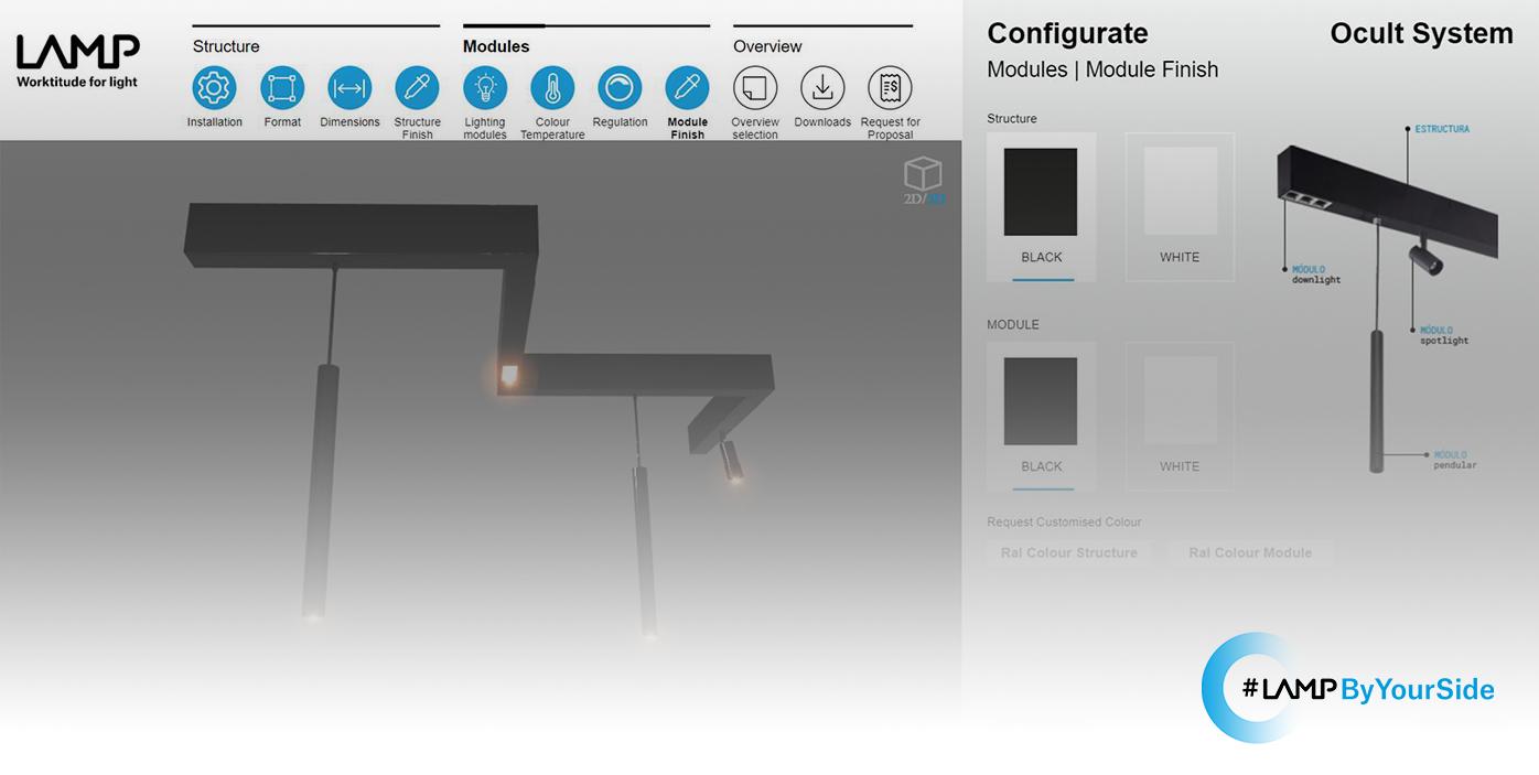 portada Ocult System Configurator by Lamp