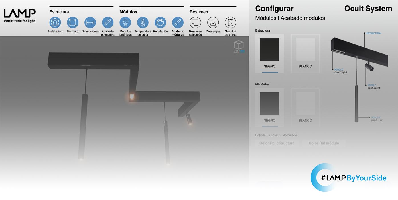 portada Configurador Ocult System de Lamp