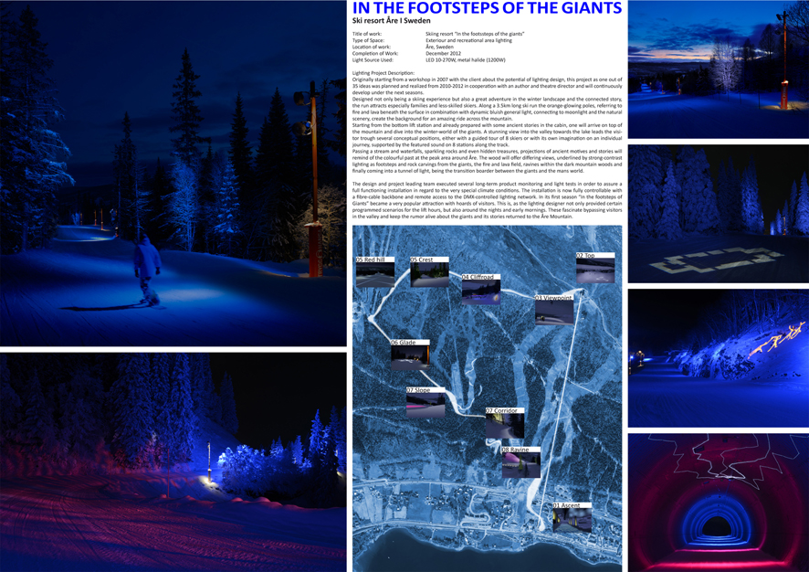 “In the footsteps of the giants” - skiing resort, lamina