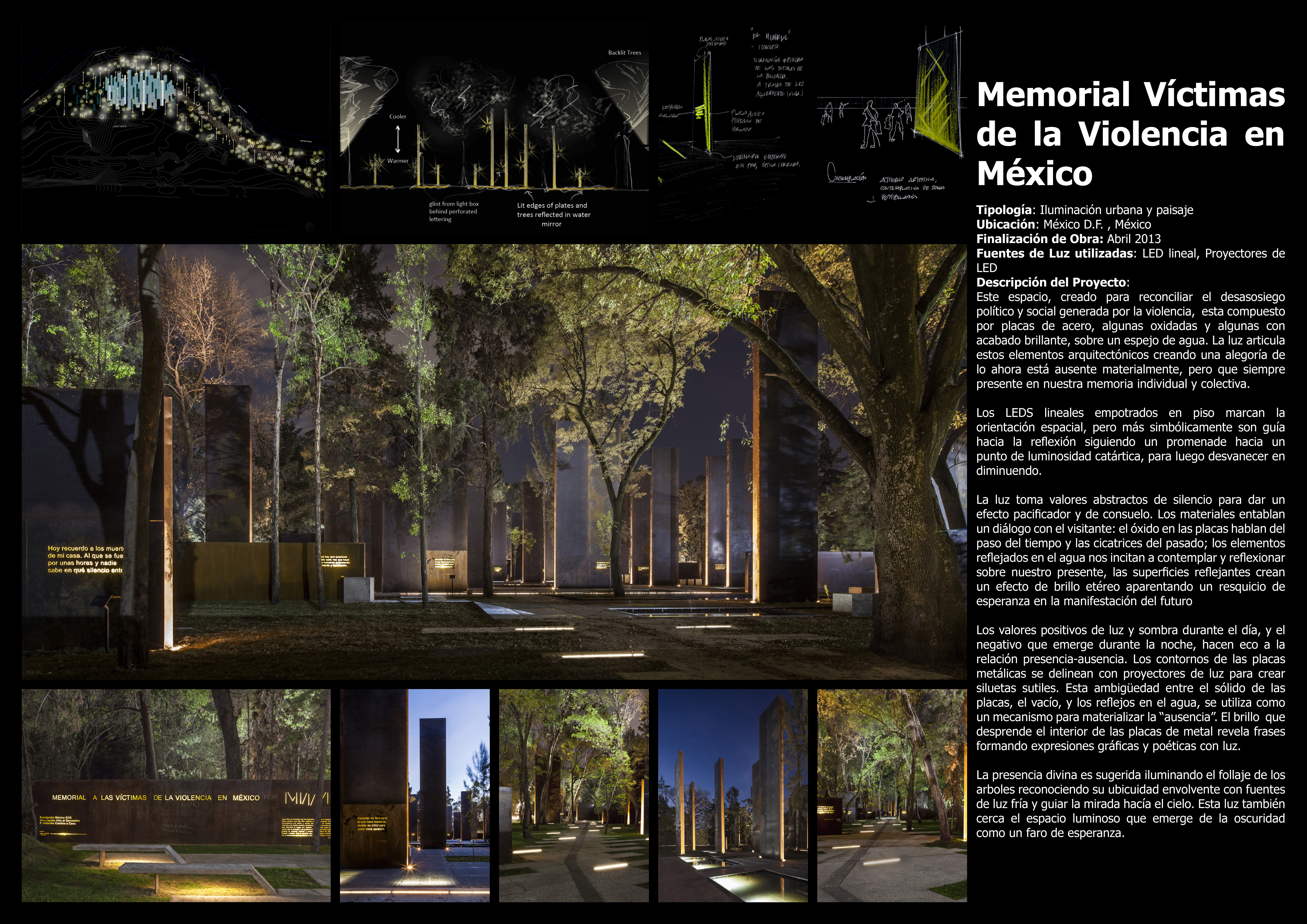 Memorial to the Victims of Violence in Mexico - lamina